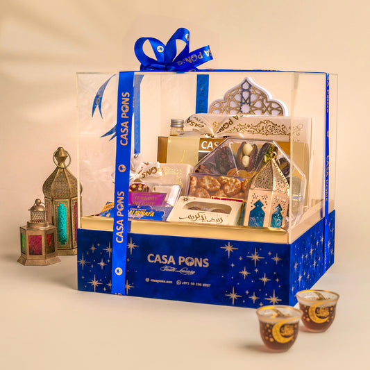 Large Dreamy Ramadan Basket Blue