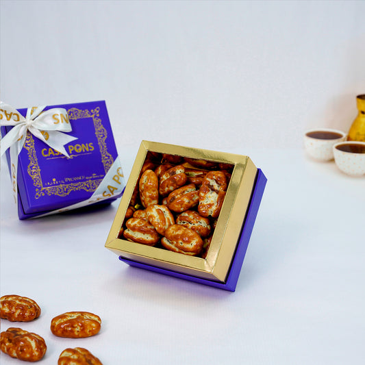 SMALL PECANN CARAMEL GIFT BOX